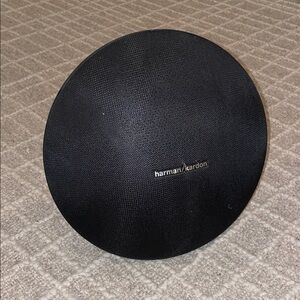 Harman Kardon Black Round Speaker